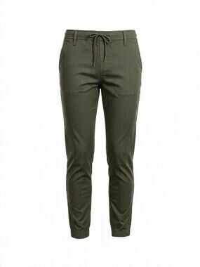 Caliville Men's Army Green Jogger Pant Med NWT Elastic Cuff Stretch Cotton Blend